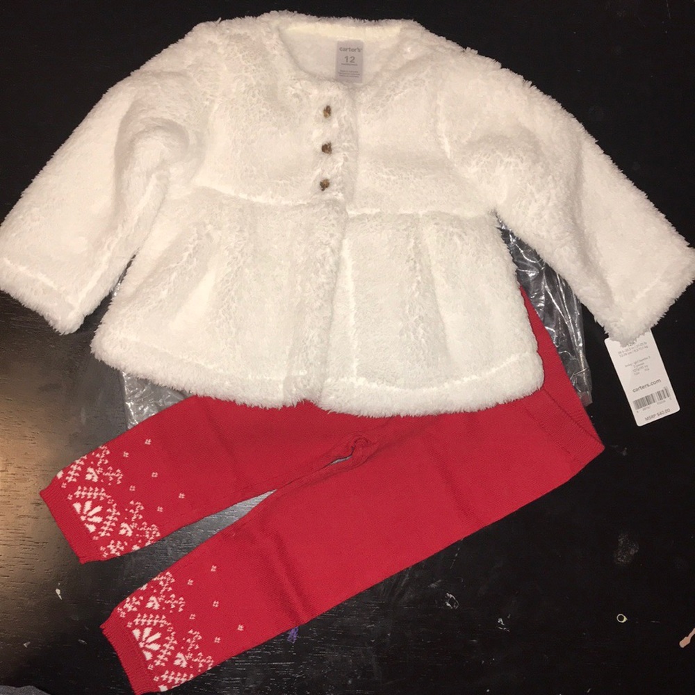Carters holiday 2 piece set